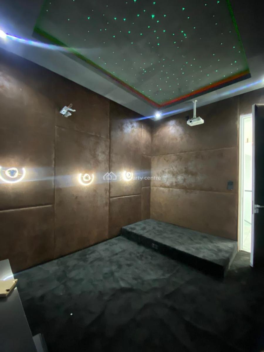 Iconic 5-bedroom Fully Detached Masterpiece with Bq, Cinema & Swimming Pool, Ikota, Ikota, Lekki, Lagos, Detached Duplex for Sale