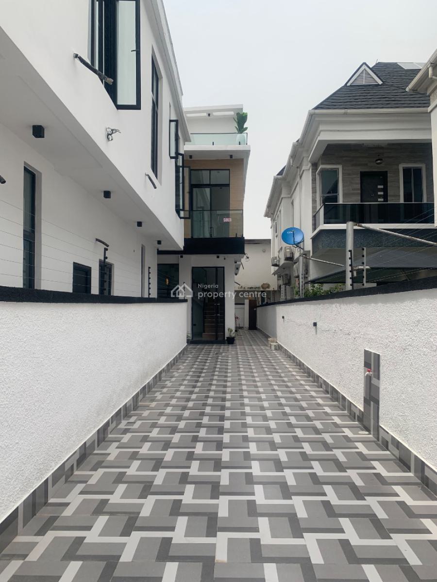 Brand New 4 Bedroom Semi Detached Duplex with Bq, Orchid Road, Lekki, Lagos, Semi-detached Duplex for Rent