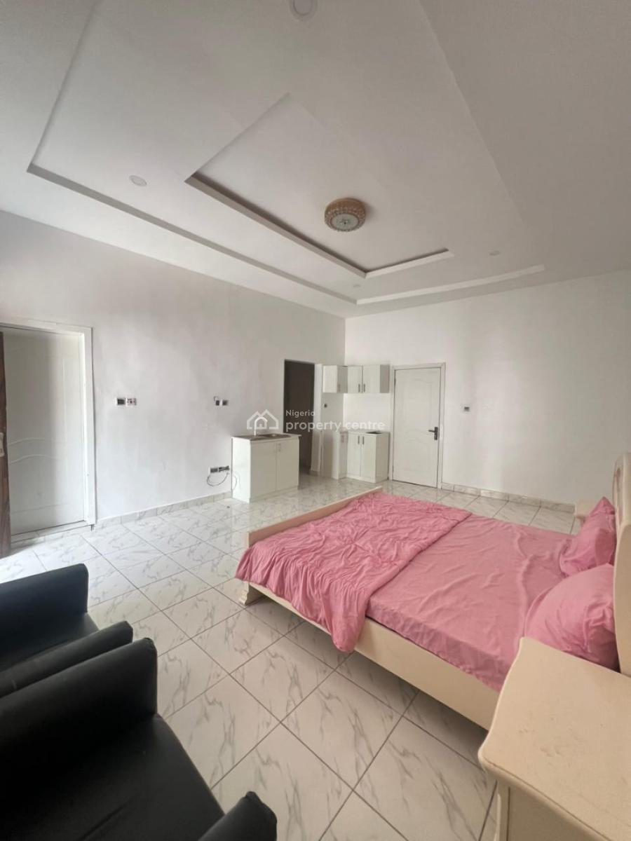 Luxury Partly Furnished Studio Apartment in a Serviced Estate, Ikota, Lekki, Lagos, Self Contain (single Rooms) for Rent
