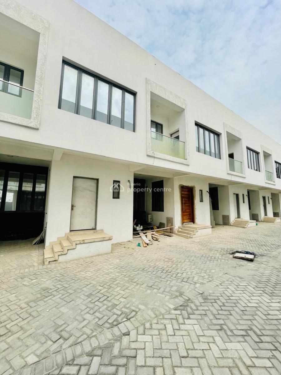 Beautiful 3 Bedrooms Terraced Duplex, Chevron, Lekki, Lagos, Terraced Duplex for Rent