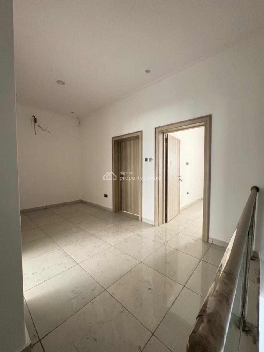 Beautiful 3 Bedrooms Terraced Duplex with Bq, Chevron, Lekki, Lagos, Terraced Duplex for Rent