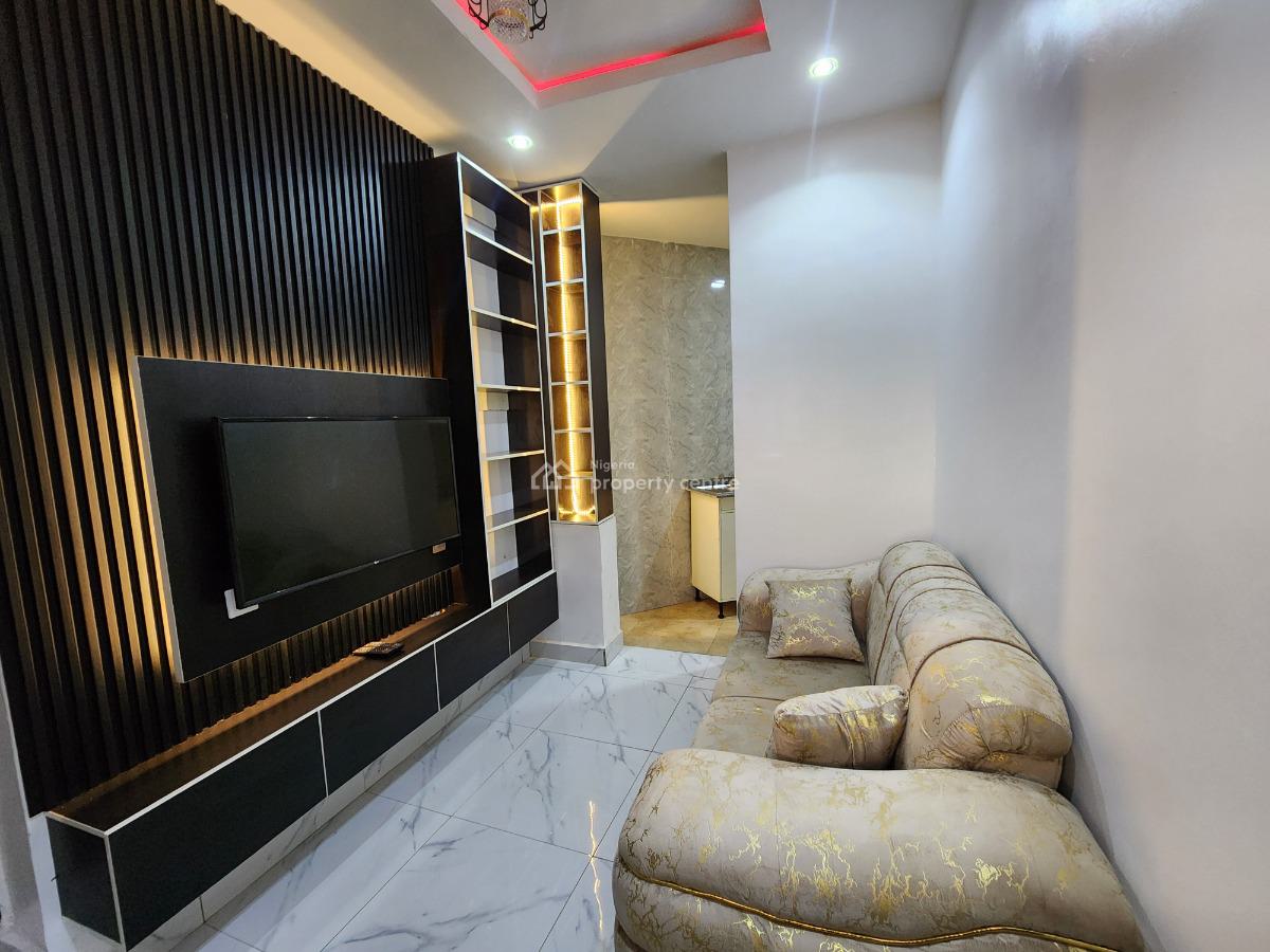 Well Located, Fully Furnished Luxury One Bedroom Apartment at Mabushi, Aravalli Hills Apartments, Mabushi, Abuja, Mini Flat (room and Parlour) for Rent