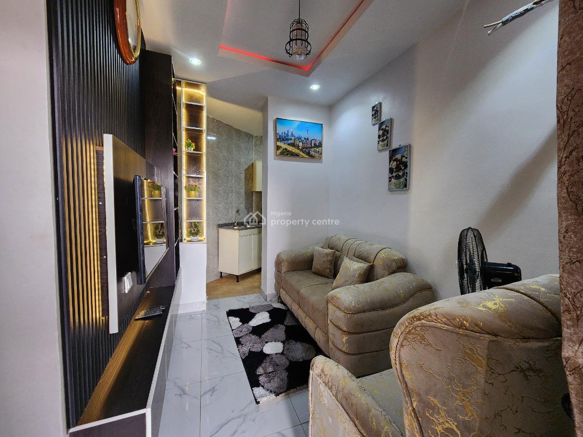 Well Located, Fully Furnished Luxury One Bedroom Apartment, Aravalli Hills Apartments, Mabushi, Abuja, Mini Flat (room and Parlour) for Rent