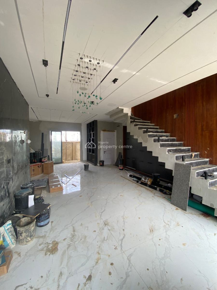 Newly Built 5 Bed Terrace Duplex with 1bq, Lekki Phase 1, Lekki, Lagos, Terraced Duplex for Sale