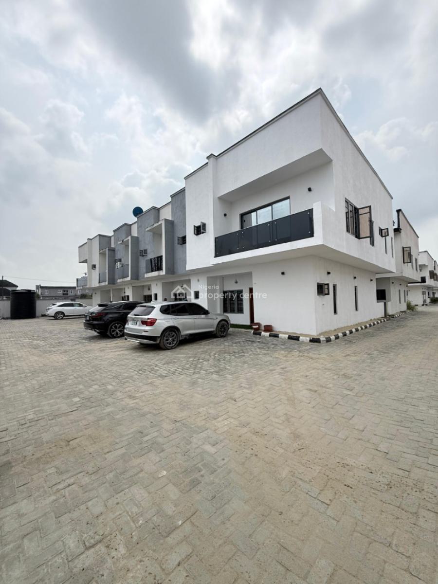 2 Bedroom Terrace Duplex with Bq, Abijo, Lekki, Lagos, Terraced Duplex for Rent