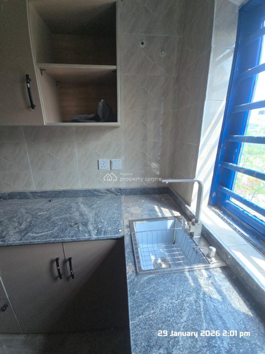 Newly Built and Luxury 2 Bedroom Apartment Upstairs, Fully Serviced, Golden Beach Estate, Ajah, Lagos, Flat / Apartment for Rent