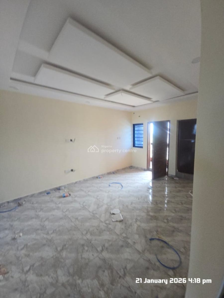 Newly Built and Luxury 2 Bedroom Apartment Upstairs, Fully Serviced, Golden Beach Estate, Ajah, Lagos, Flat / Apartment for Rent