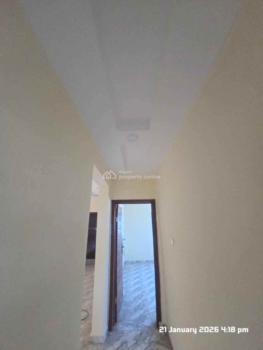 Newly Built and Luxury 2 Bedroom Apartment Upstairs, Fully Serviced, Golden Beach Estate, Ajah, Lagos, Flat / Apartment for Rent