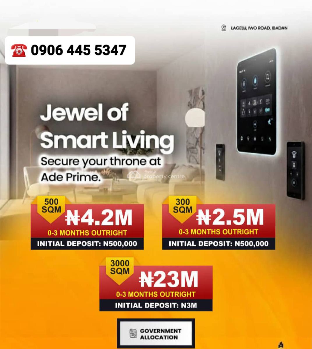 Half and Full Plots of Land in Lagelu, Iyana Offa, Ibadan, Plots and Acres Available, Iyanaofa, Lagelu, Oyo, Residential Land for Sale