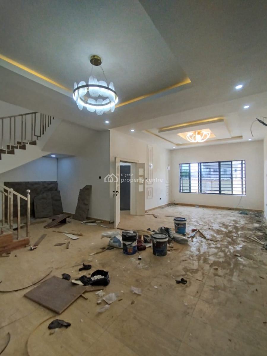 Newly Built 4 Bedroom Terrace Duplex on a Tarred Road, Mabushi, Abuja, Terraced Duplex for Rent