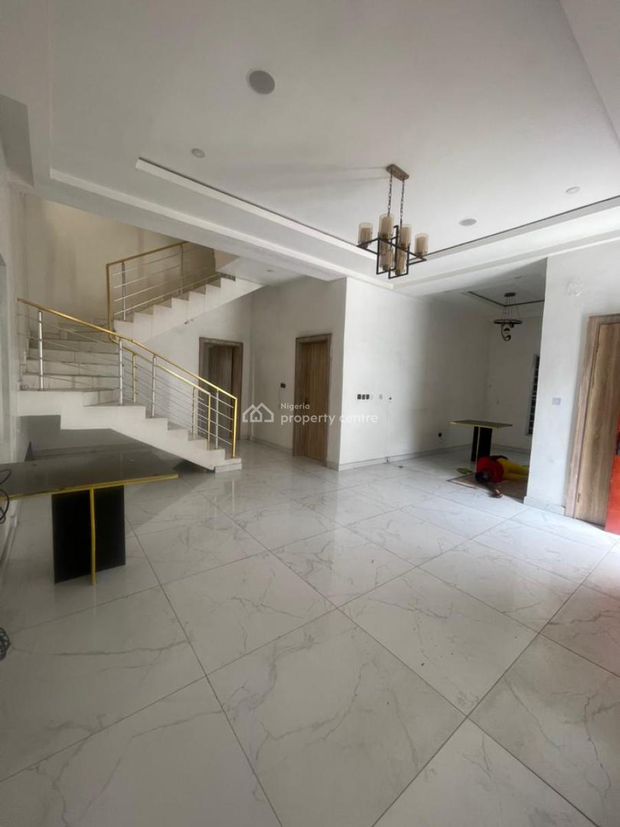 Nice 4 Bedroom Fully Detached Duplex with Bq, Chevron Alternative Road, Lekki Expressway, Lekki, Lagos, Semi-detached Duplex for Rent