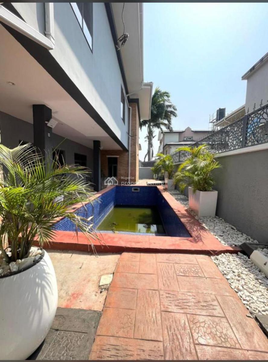 Luxurious Brand New 5 Bedroom Fully Detached with 2 Bq Semi Smart, Lekki Phase 1, Lekki, Lagos, Detached Duplex for Rent