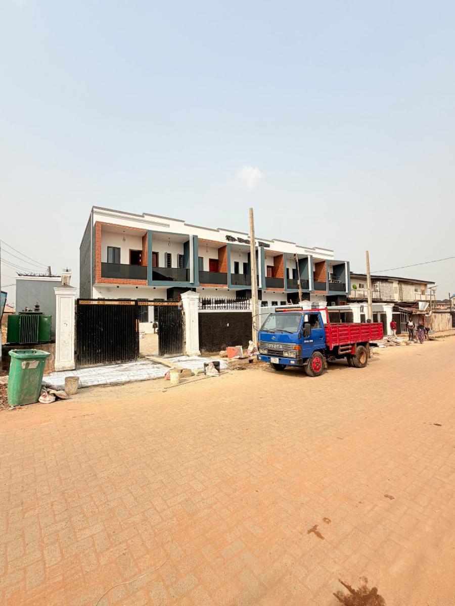 Exquisitely Built 3 Bedroom Terraced Duplex with Self Compound, Oko-oba, Agege, Lagos, Terraced Duplex for Sale