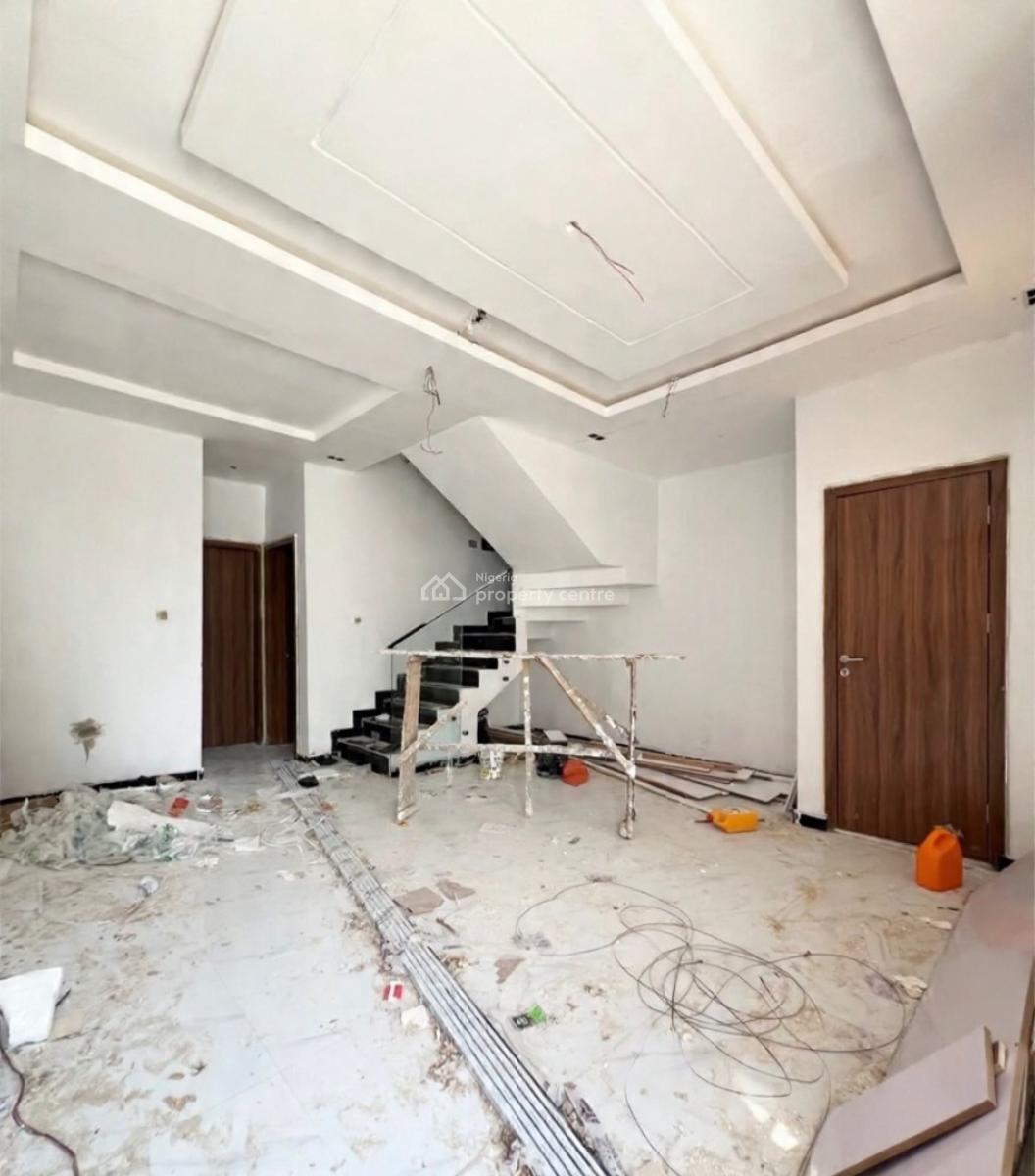 Brand New 4 Bedroom Terraced Duplex with Bq, Sangotedo, Ajah, Lagos, Terraced Duplex for Sale
