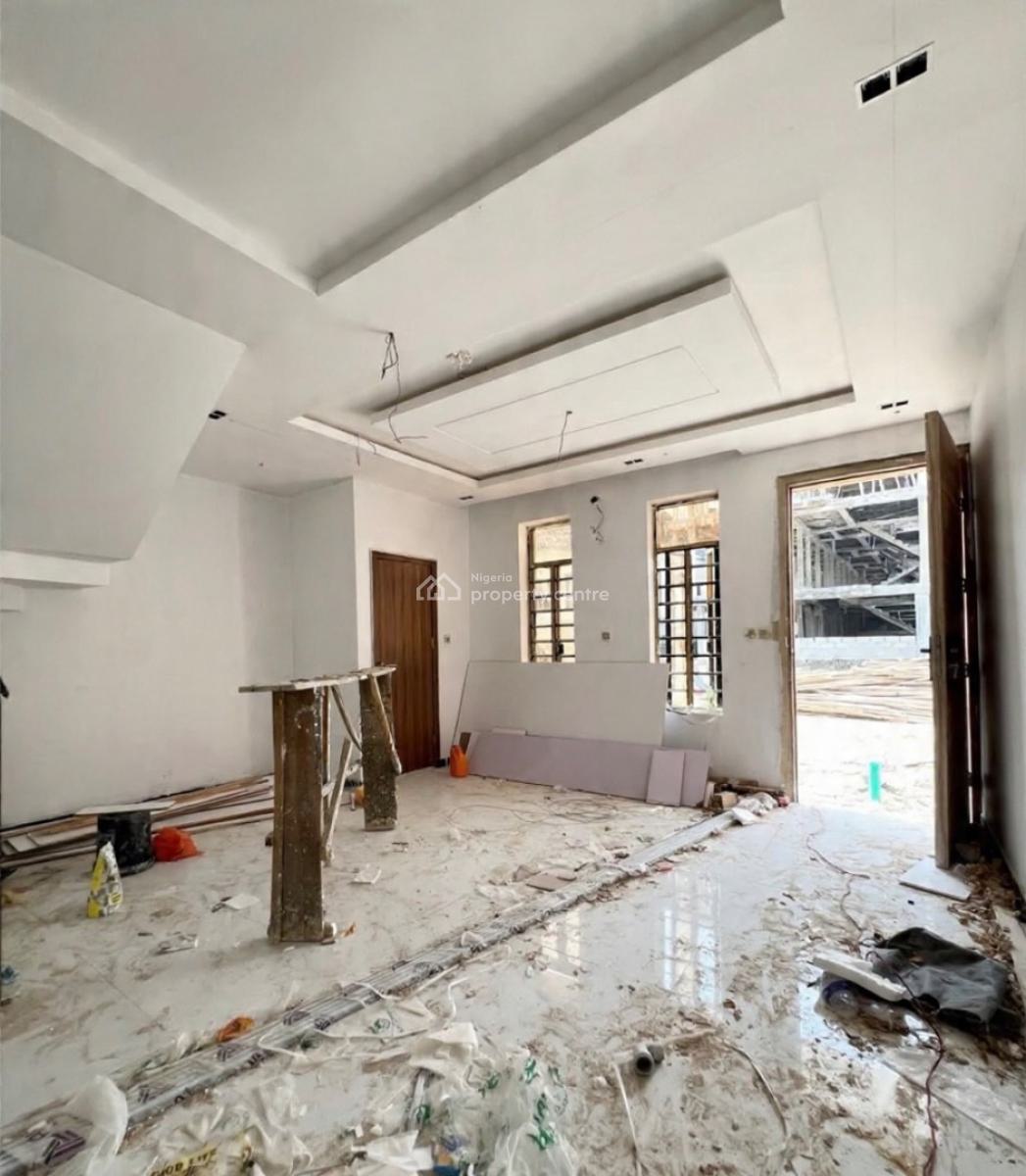 Brand New 4 Bedroom Terraced Duplex with Bq, Sangotedo, Ajah, Lagos, Terraced Duplex for Sale