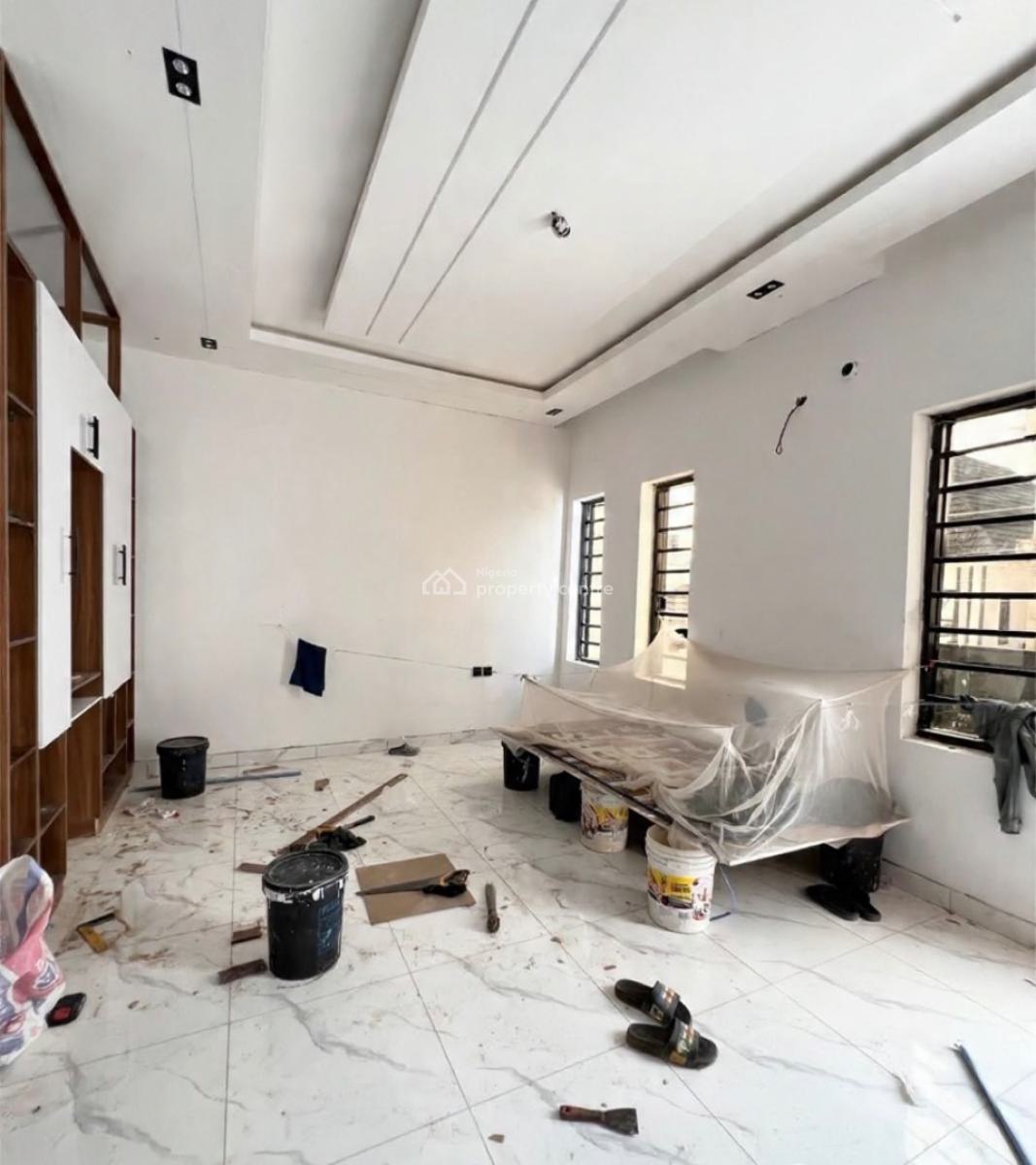 Brand New 4 Bedroom Terraced Duplex with Bq, Sangotedo, Ajah, Lagos, Terraced Duplex for Sale