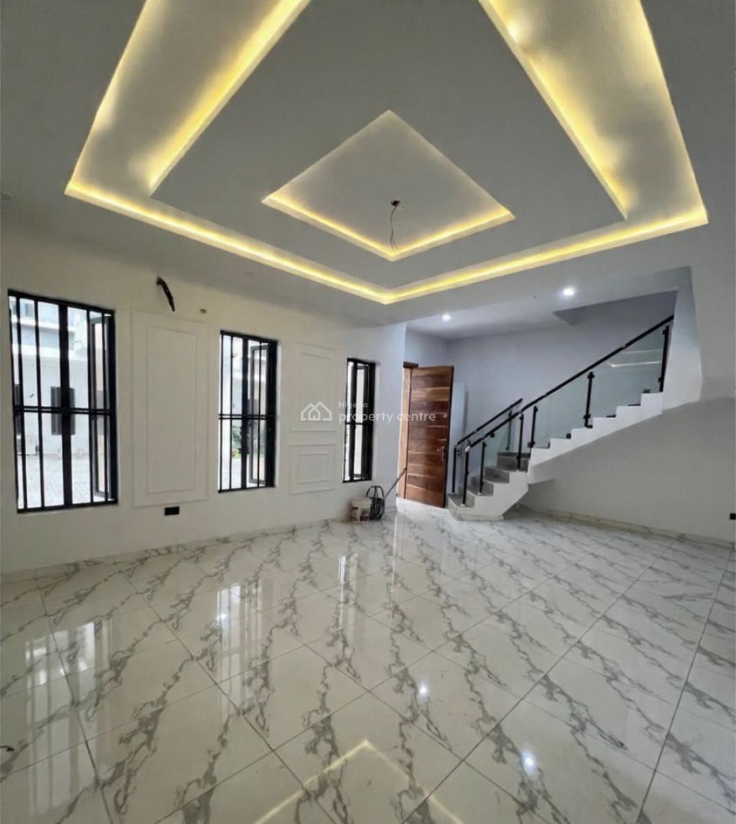 Brand New 4 Bedroom Terrace Duplex with Bq, Abraham Adesanya, Ajah, Lagos, Terraced Duplex for Sale
