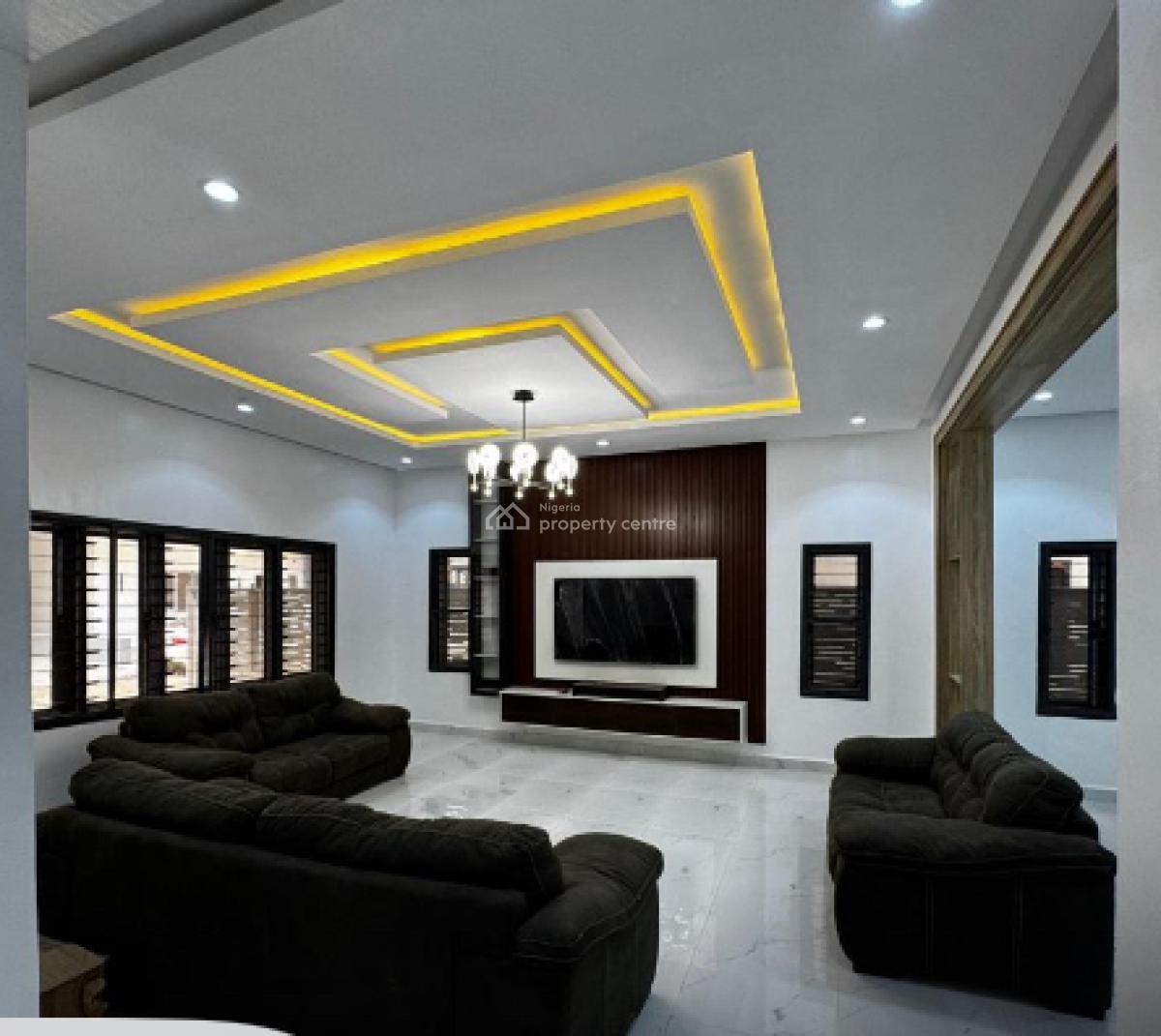 a Newly Built 5bedrooms Semi-detached Duplex, Boys Quarter, Katampe Extension, Katampe, Abuja, Detached Duplex for Sale