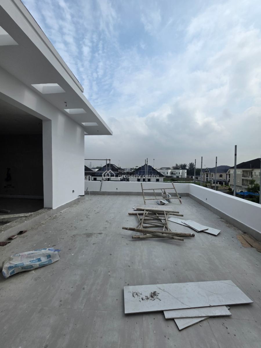 Massive 5 Bedroom Detached Duplex with Cinema, Royal Garden Estate, Ajah, Lagos, Detached Duplex for Sale