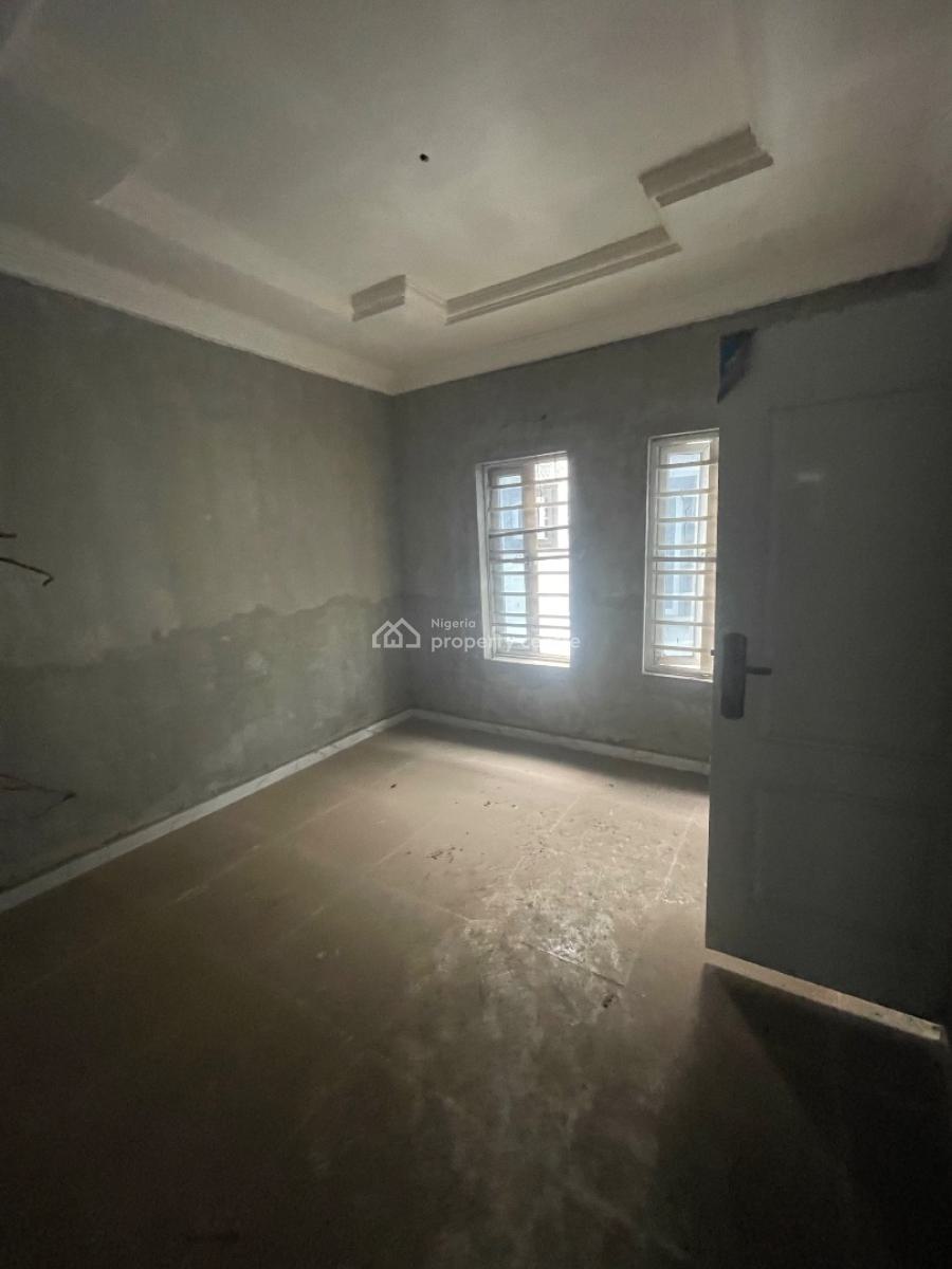 Carcass 4bedroom Semi Detached, By Sky Mall Inside a Fully Serviced Estate, Sangotedo, Ajah, Lagos, Semi-detached Duplex for Sale