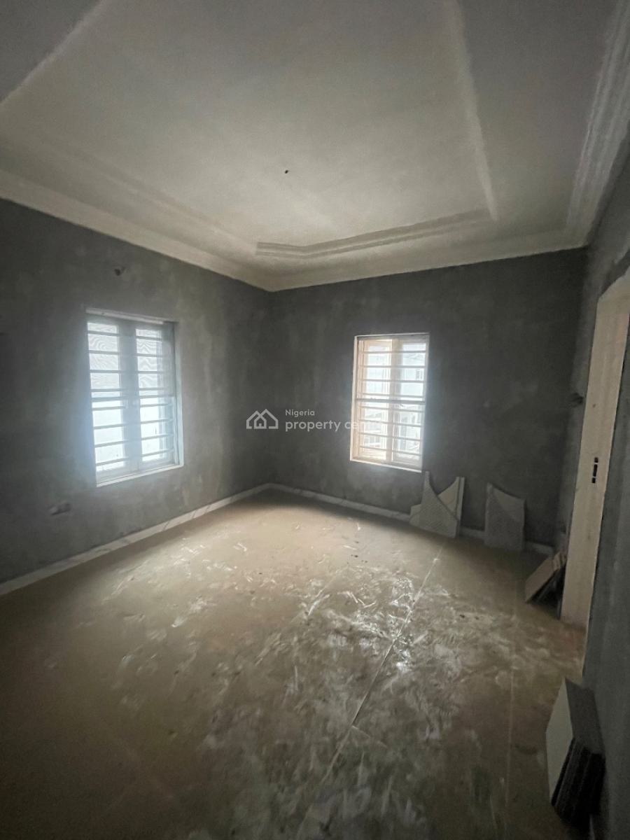Carcass 4bedroom Semi Detached, By Sky Mall Inside a Fully Serviced Estate, Sangotedo, Ajah, Lagos, Semi-detached Duplex for Sale