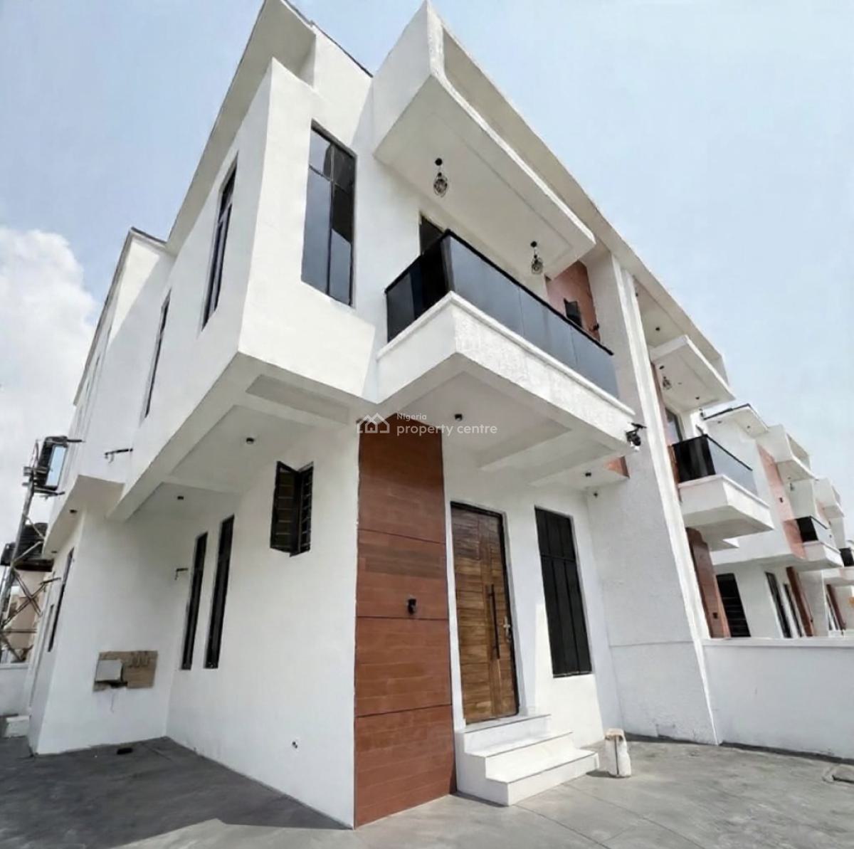 Brand New 4 Bedroom Semi Detached Duplex with Bq, Sangotedo, Ajah, Lagos, Semi-detached Duplex for Sale
