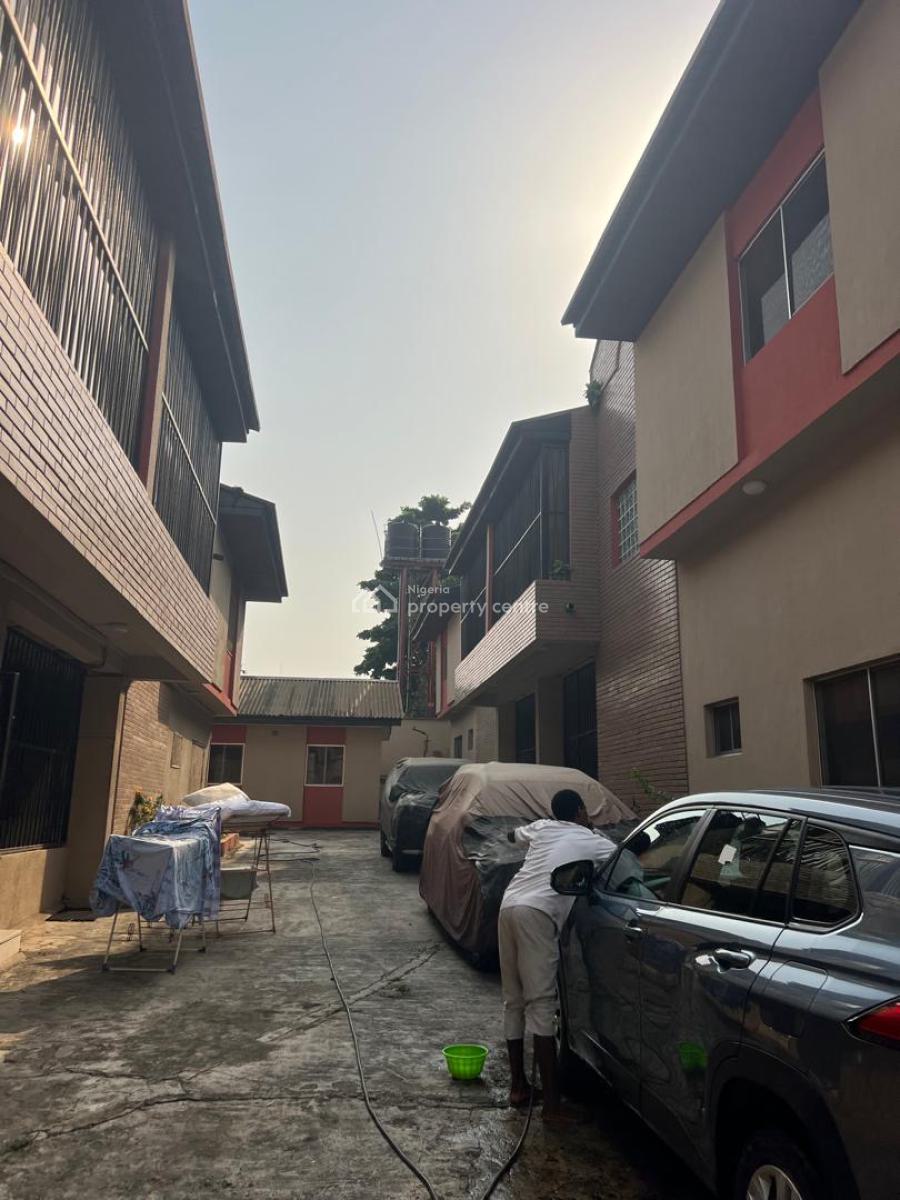 Spacious Partly Furnished 4 Bedroom Semi-detached Duplex + Bq, a Wise Estate, Opebi, Ikeja, Lagos, Semi-detached Duplex for Rent