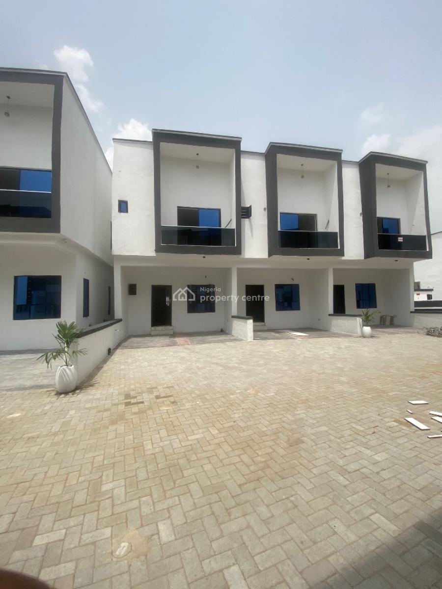 Promo 3 Bedroom with Bq, Abraham Adesanya, Ajah, Lagos, Terraced Duplex for Sale