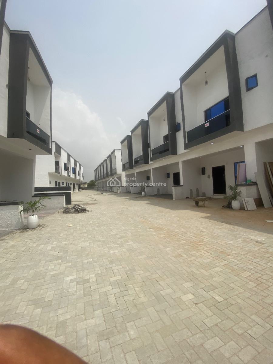 Promo 3 Bedroom with Bq, Abraham Adesanya, Ajah, Lagos, Terraced Duplex for Sale