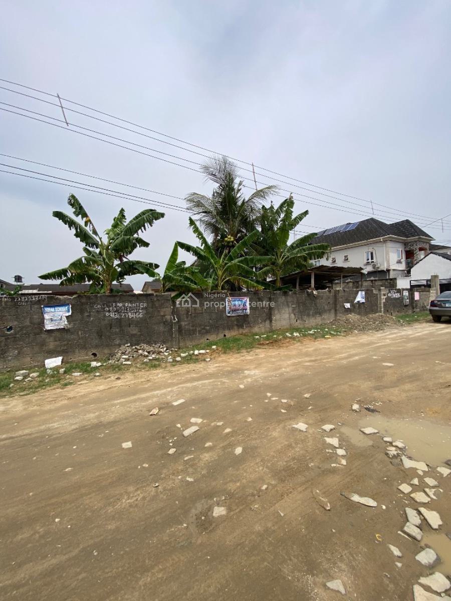 Fenced Full Plot with Governor Consent Title, Value County Estate, Sangotedo, Ajah, Lagos, Residential Land for Sale