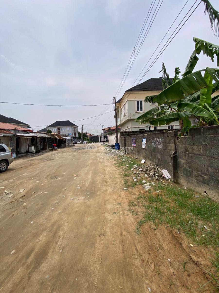 Fenced Full Plot with Governor Consent Title, Value County Estate, Sangotedo, Ajah, Lagos, Residential Land for Sale