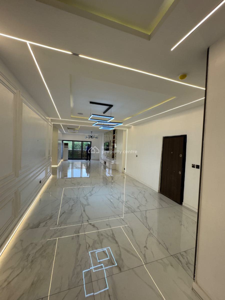 Waterview 3 Bedroom Luxury Apartment + Swimming Pool, Elevator, Osborne, Ikoyi, Lagos, Flat / Apartment for Rent