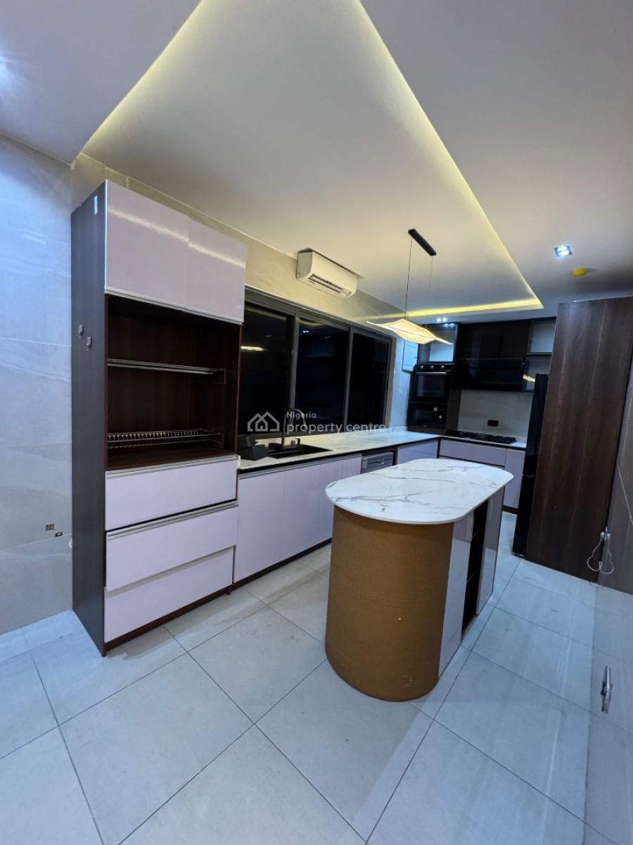 Waterview 3 Bedroom Luxury Apartment + Swimming Pool, Elevator, Osborne, Ikoyi, Lagos, Flat / Apartment for Rent