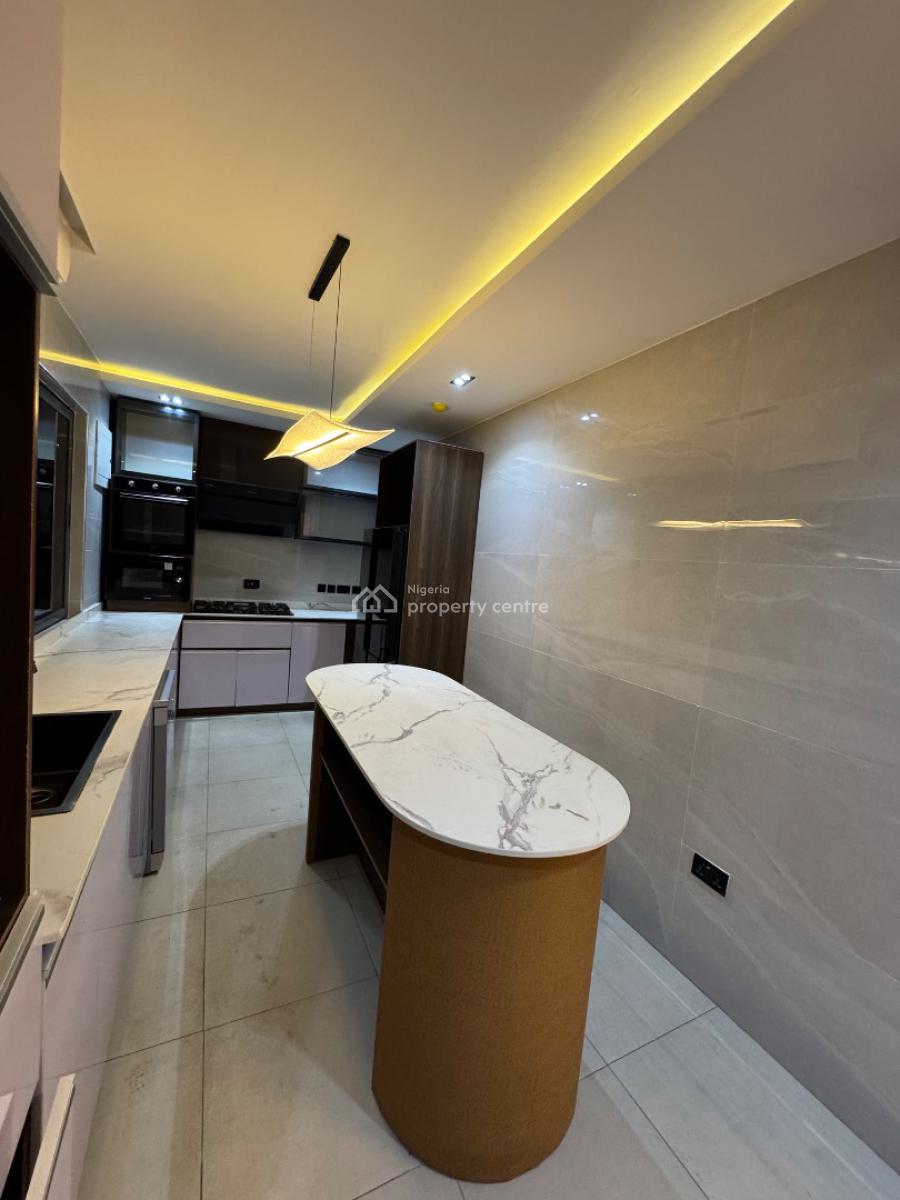 Waterview 3 Bedroom Luxury Apartment + Swimming Pool, Elevator, Osborne, Ikoyi, Lagos, Flat / Apartment for Rent