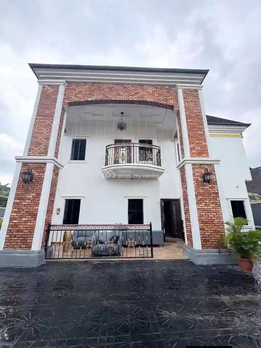 Executive 5 Bedroom Detached Duplex with Bq, Cornerstone Off Nta Road, Ozuoba, Port Harcourt, Rivers, Detached Duplex for Sale