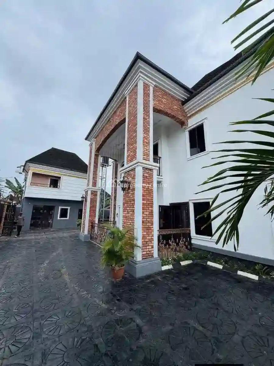 Executive 5 Bedroom Detached Duplex with Bq, Cornerstone Off Nta Road, Ozuoba, Port Harcourt, Rivers, Detached Duplex for Sale