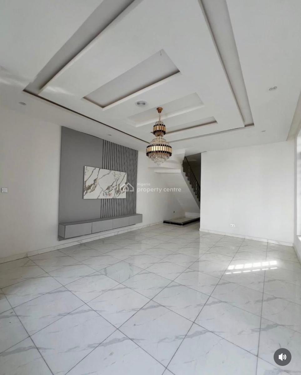 Nicely Built 4 Bedroom Semi Detached Duplex with a Room Bq, Ikota, Lekki, Lagos, Semi-detached Duplex for Sale