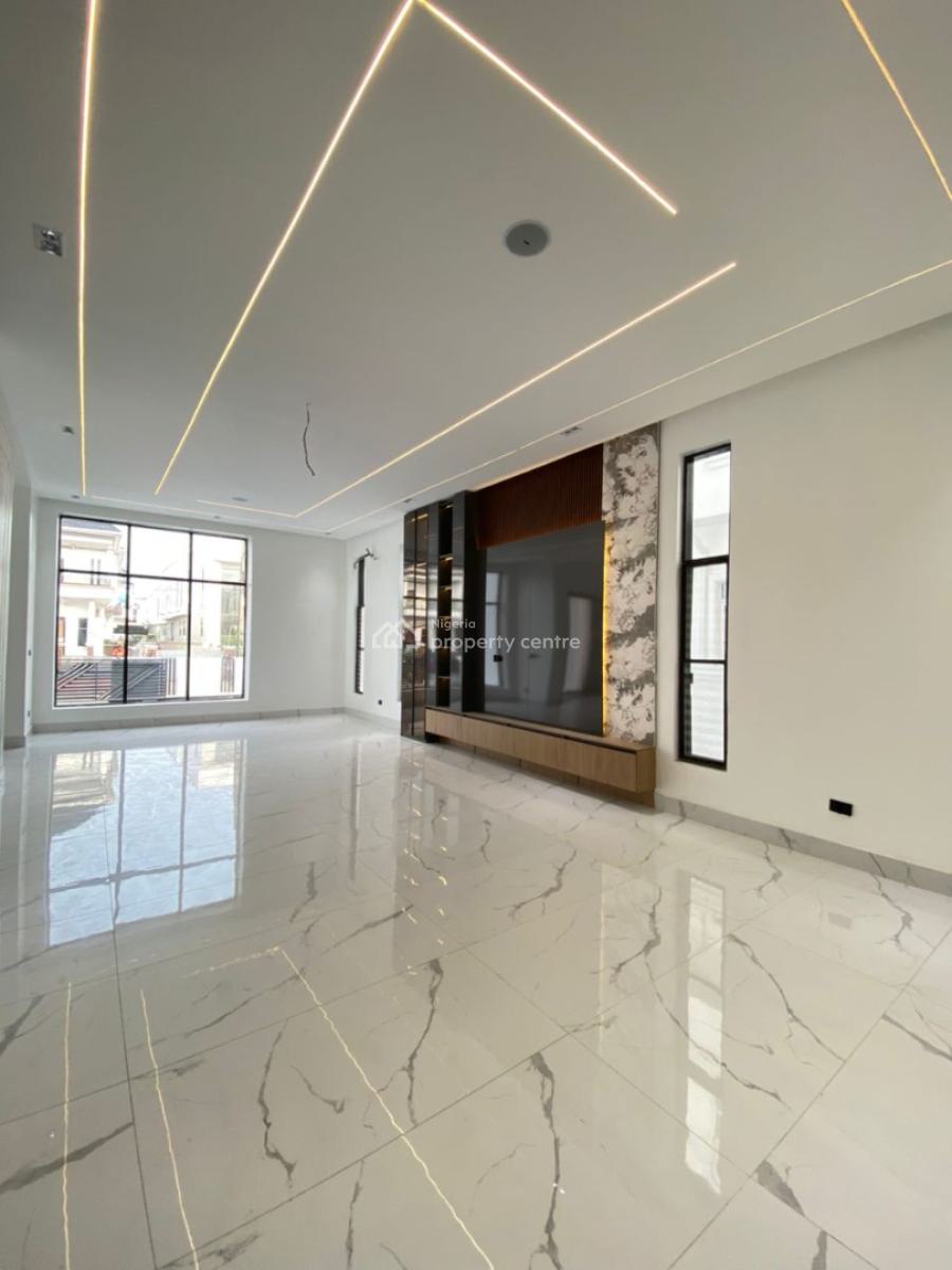 a Stunning 5 Bedroom Fully Detached with Bq, Swimming Pool, in The Prestigious Lekki County Homes, Megamound, Ikota, Lekki, Lagos, Detached Duplex for Sale