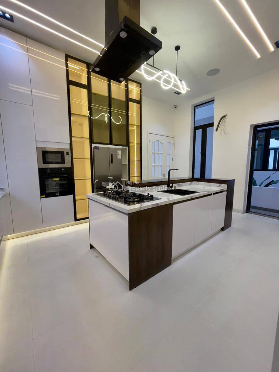 Luxury Finished 5 Bedroom Detached Duplex with Bq, Cinema, Pool, Gym, in One of The Most Secure Estate in Osapa London, Osapa, Lekki, Lagos, Detached Duplex for Sale