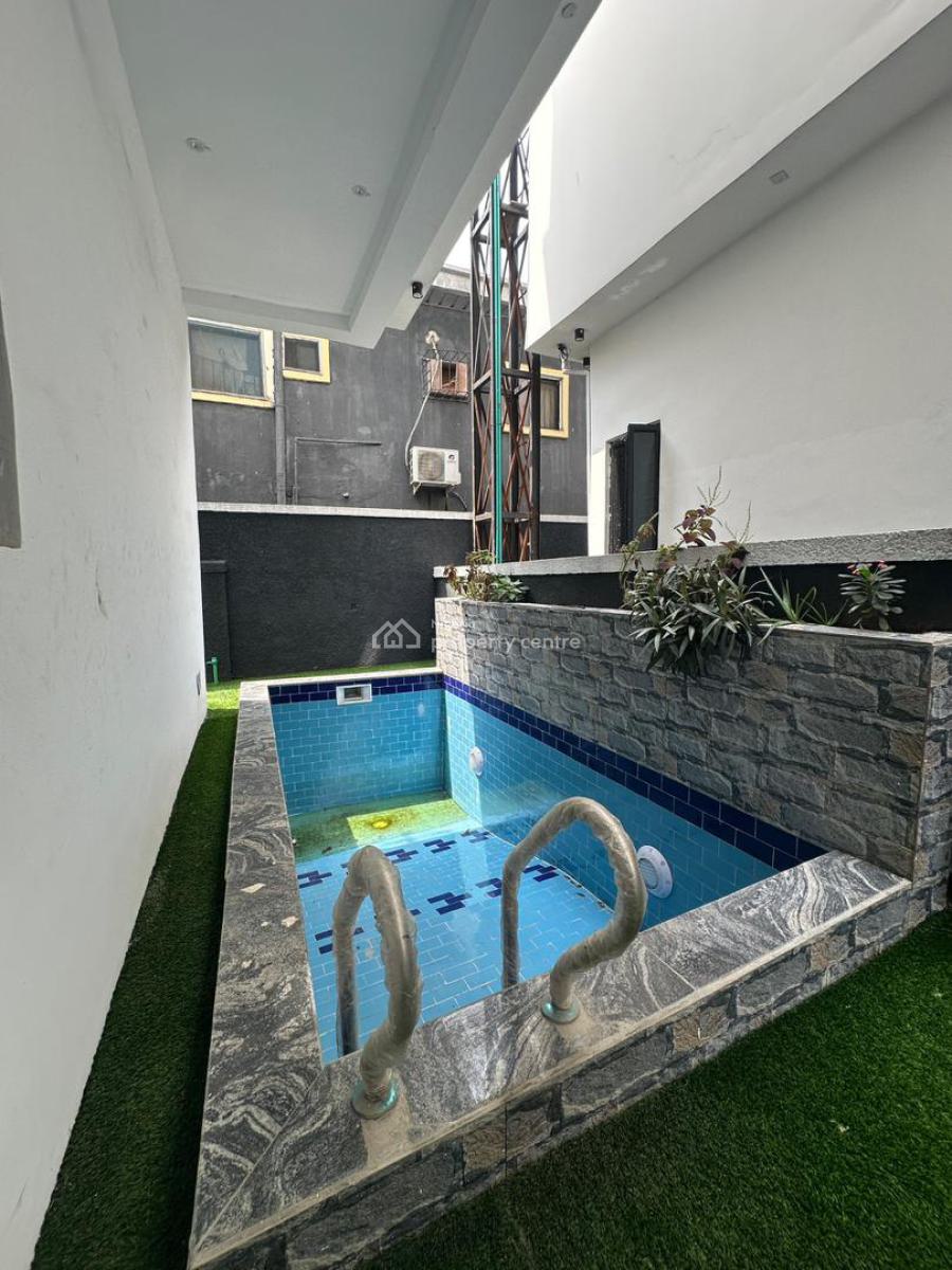 Pristinely Built 5 Bedroom Detached Duplex with a Bq, Pool, Ajah, Lagos, Detached Duplex for Sale