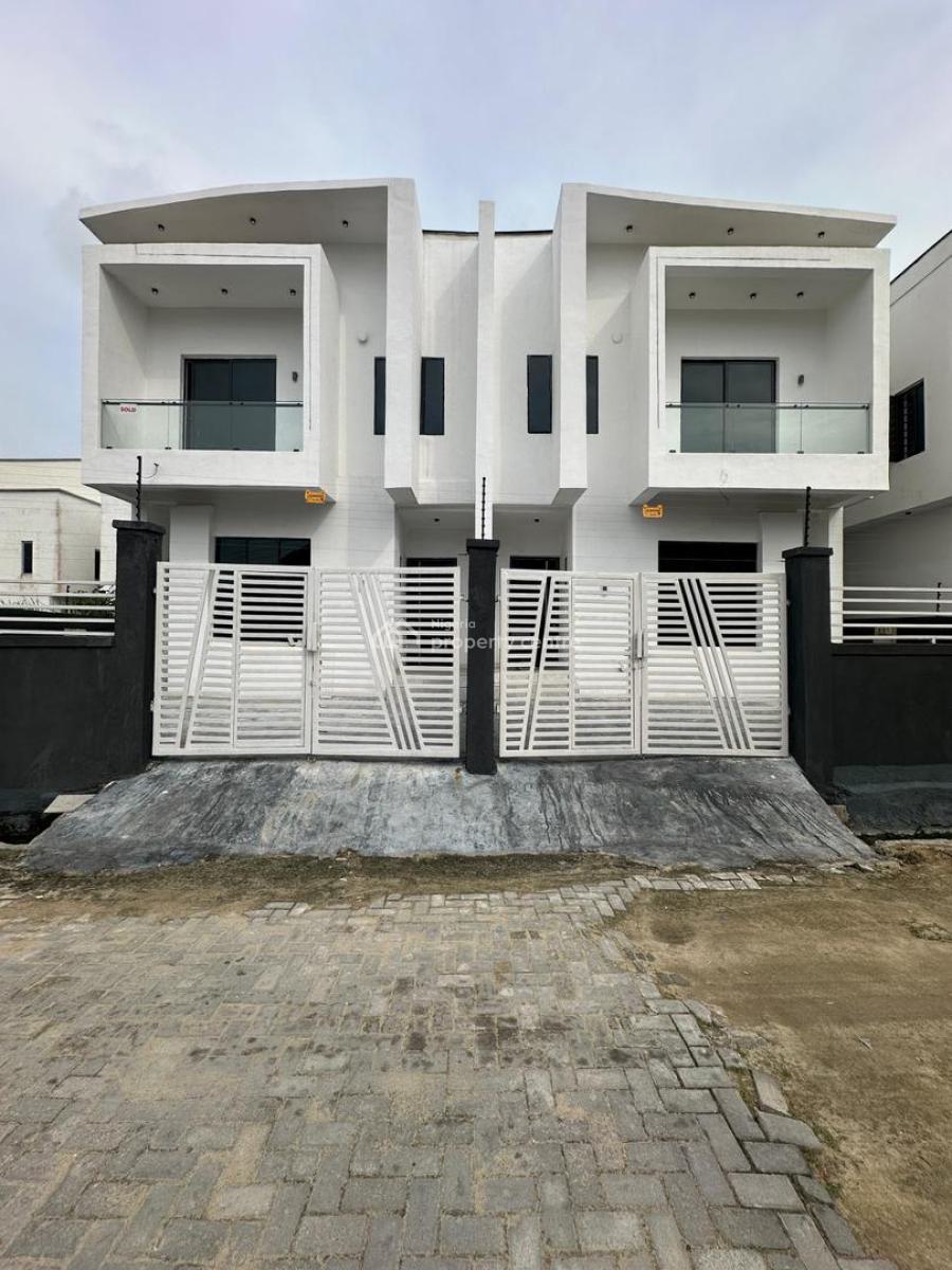 Lovely 4 Bedroom Semi Detached Duplex with Bq in a Serene Environment, Ajah, Lagos, Semi-detached Duplex for Sale