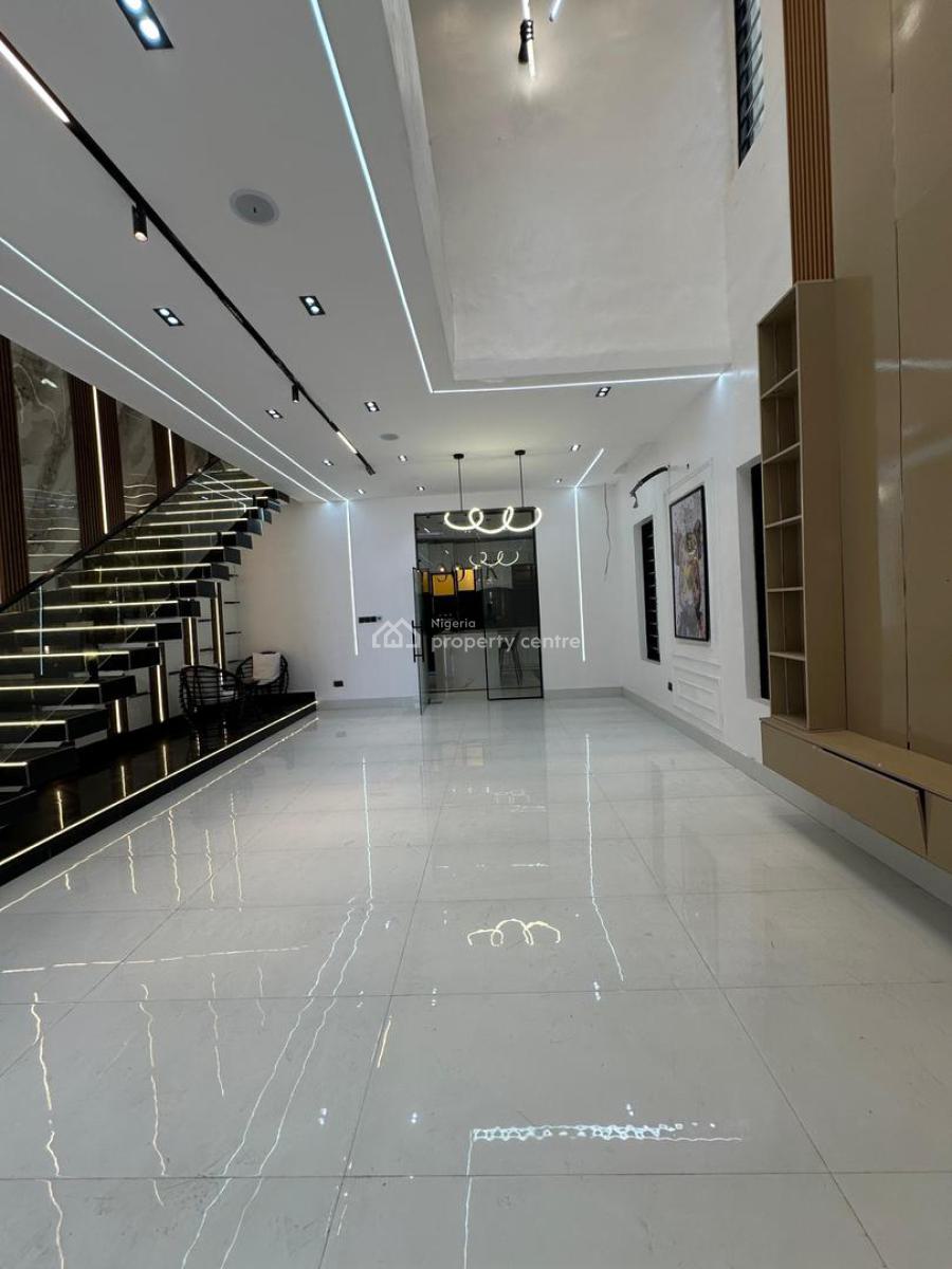 a Stunning 5 Bedroom Fully Detached with Bq & Swimming Pool, Gym, Ajah, Lagos, Detached Duplex for Sale