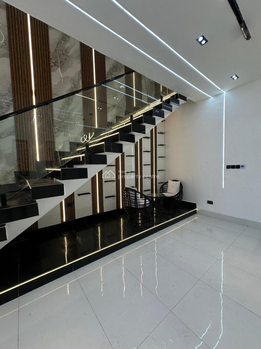 a Stunning 5 Bedroom Fully Detached with Bq & Swimming Pool, Gym, Ajah, Lagos, Detached Duplex for Sale