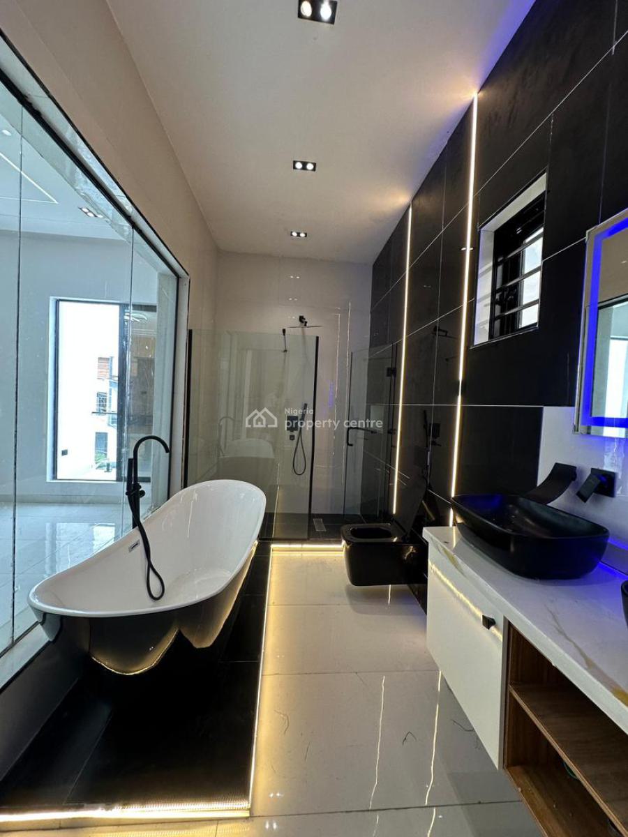 a Stunning 5 Bedroom Fully Detached with Bq & Swimming Pool, Gym, Ajah, Lagos, Detached Duplex for Sale