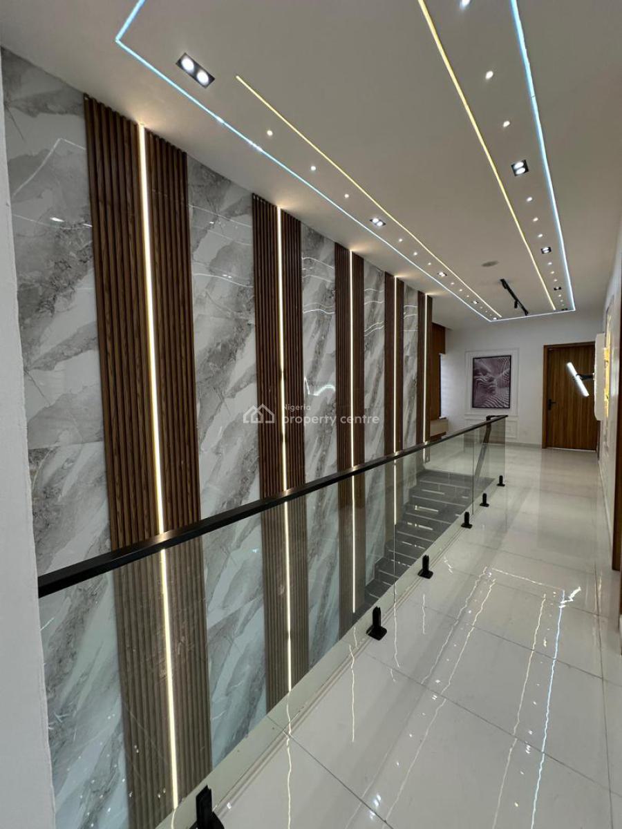 a Stunning 5 Bedroom Fully Detached with Bq & Swimming Pool, Gym, Ajah, Lagos, Detached Duplex for Sale