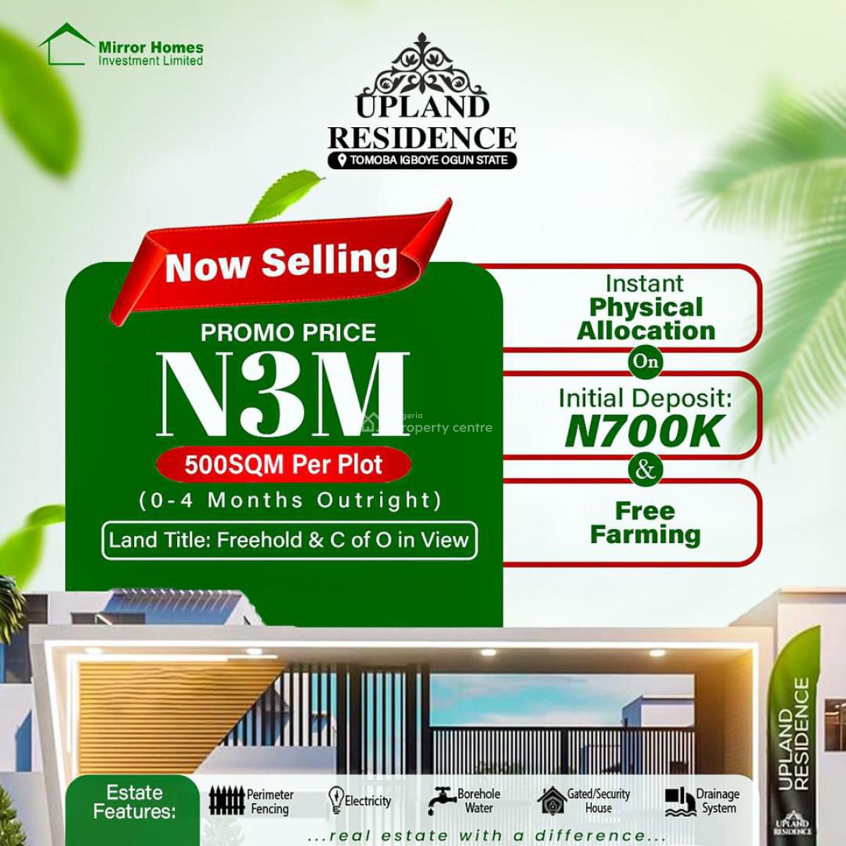 Strategically Located Plot of Land Within a Secured Estate, Before Epe-toll Gate, Tomoba, Igboye, Epe, Lagos, Land for Sale