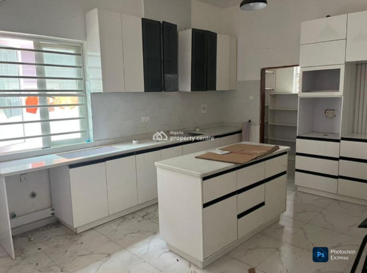 4-bed Secured House with Bq (self Compound), Osapa London, Osapa, Lekki, Lagos, Semi-detached Duplex for Rent