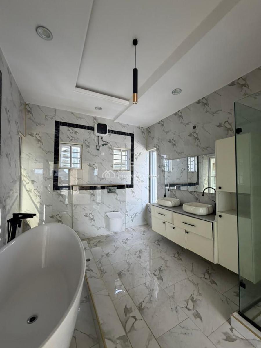 Spacious Newly Built 5 Bedroom Fully Detached with Bq, Ikota Lekki Lagos, Ikota, Lekki, Lagos, Detached Duplex for Sale