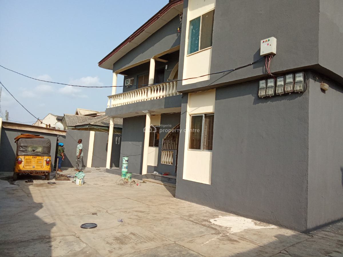 Building Consist of Four Numbers of Three Bedroom Flat, Custom Abaranje, Ikotun, Lagos, Block of Flats for Sale