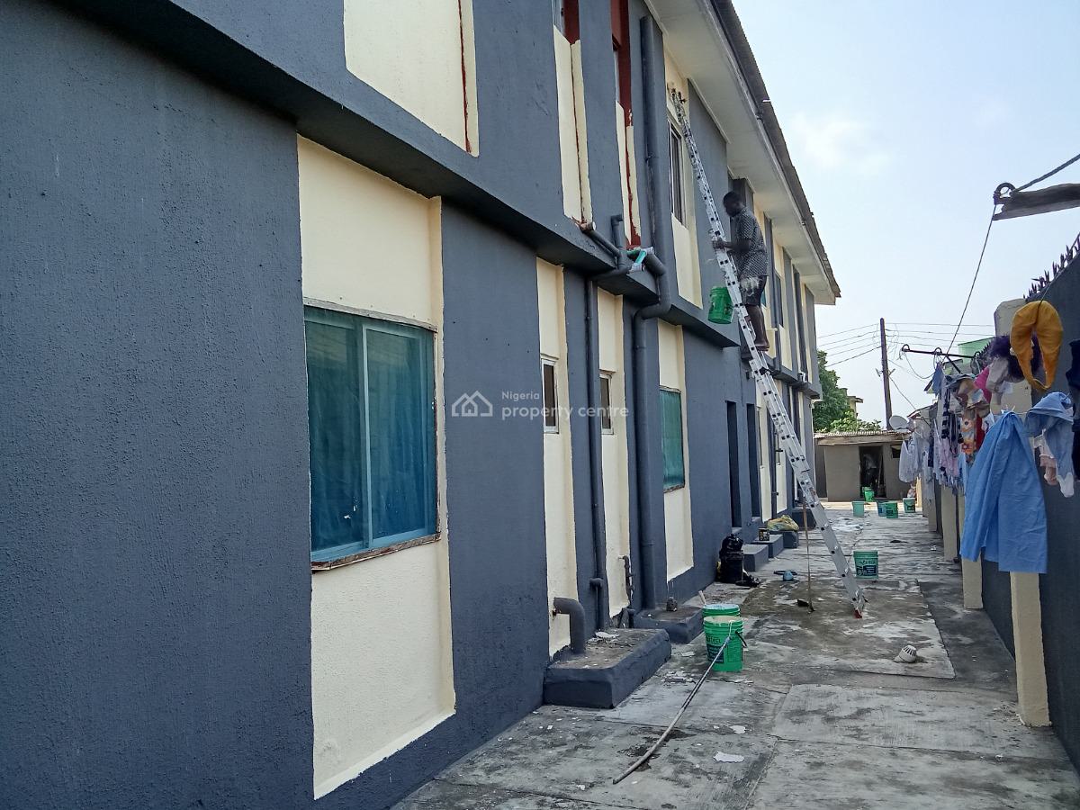 Building Consist of Four Numbers of Three Bedroom Flat, Custom Abaranje, Ikotun, Lagos, Block of Flats for Sale